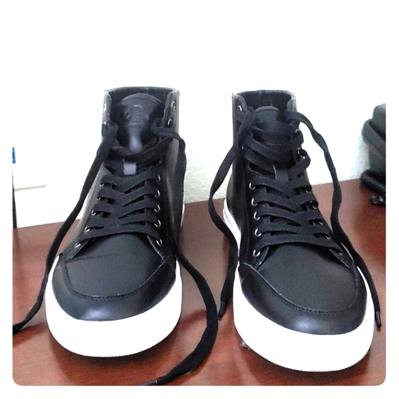 G by guess mens Tyga faux leather sneakers - Picture 1 of 3